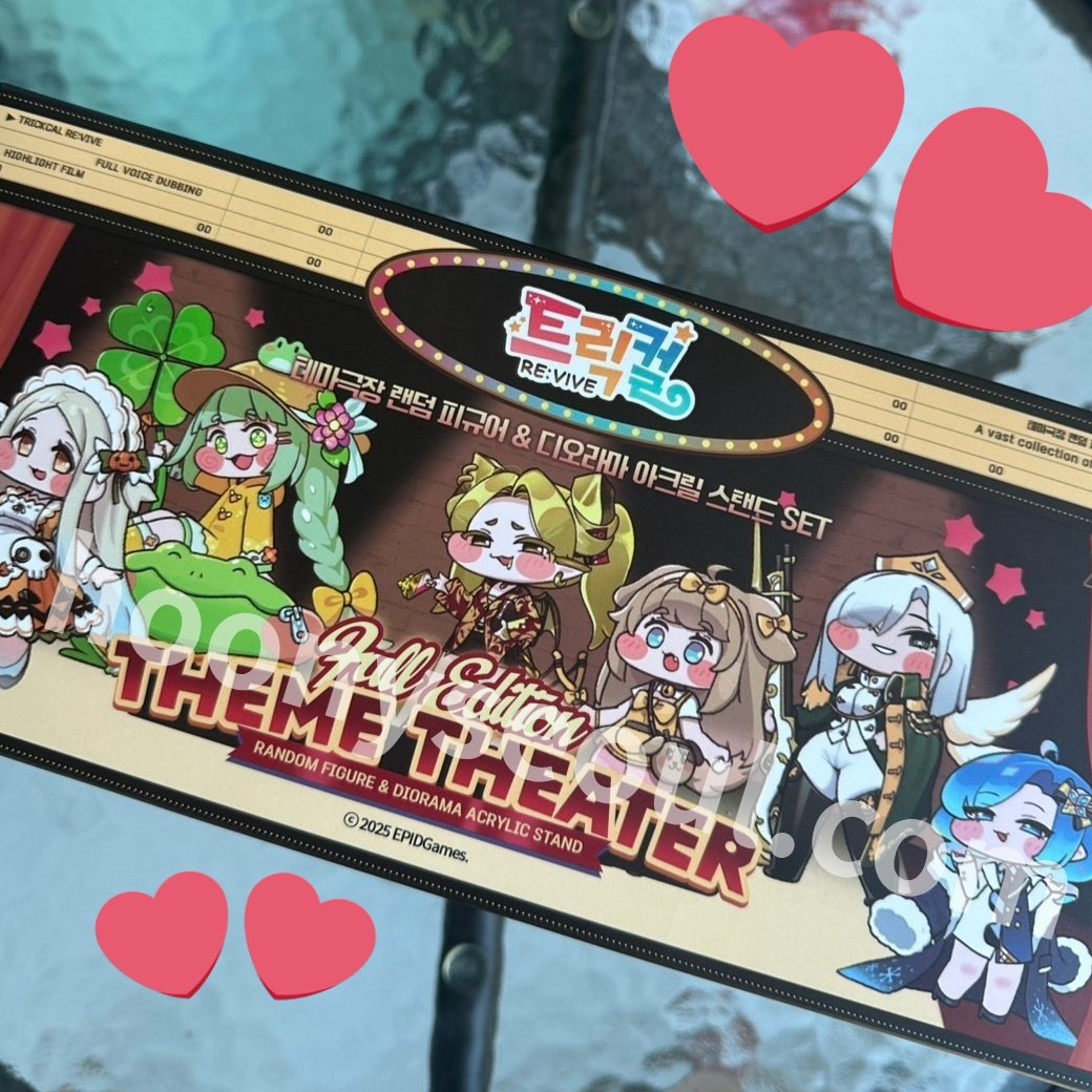 💗トリッカル 𝒈𝒐𝒐𝒅𝒔💗／／ テーマ劇場ランダムフィギュア