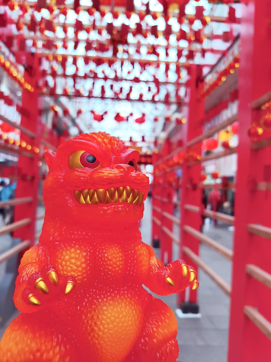 バーニングキングダム@ヴェム・バーニングゴジラ限定ソフビ、WF