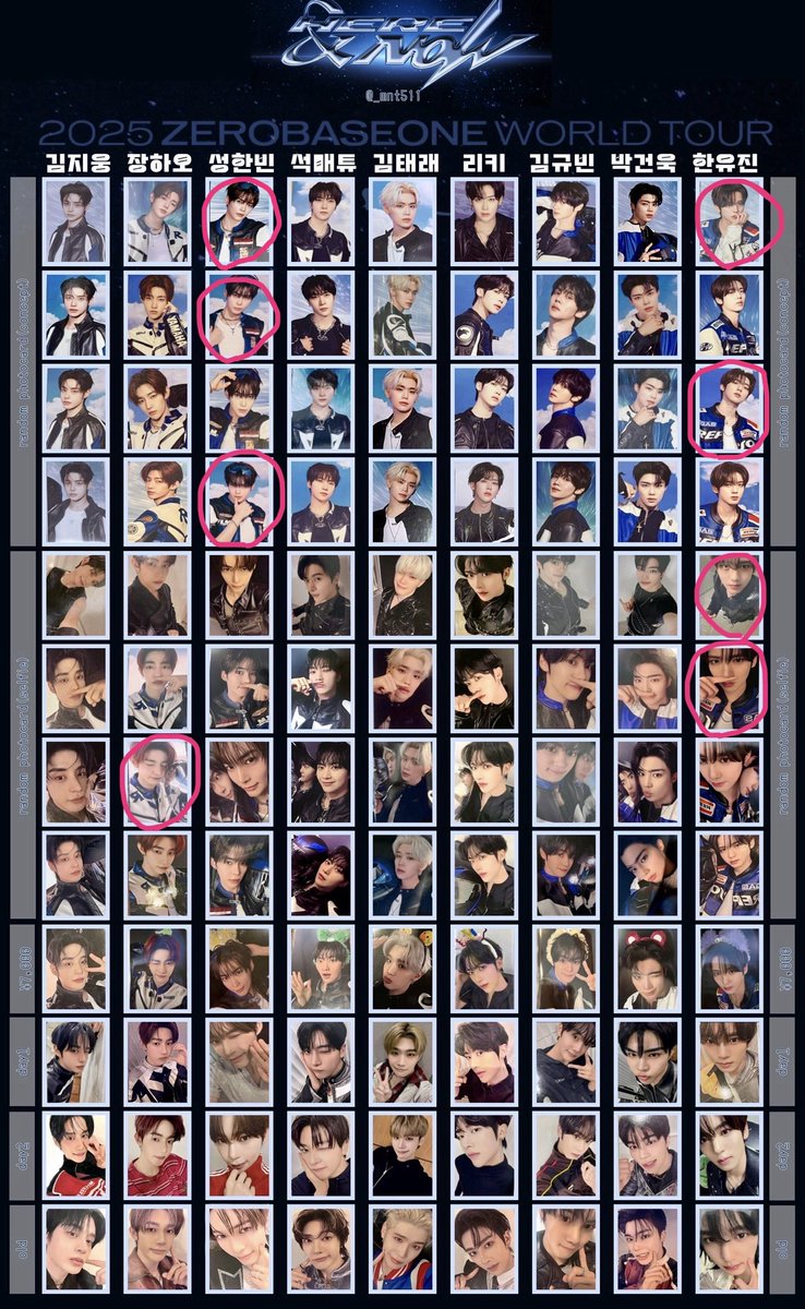 2025 ZEROBASEONE WORLD TOUR HERE&NOW IN SAITAMA OFFICIAL GOODS