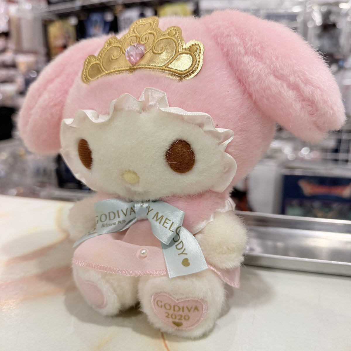 マイメロディ ゴディバ マスコット ぬいぐるみ⭕️
