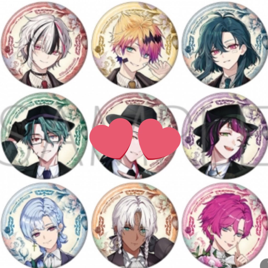 あくねこ 買取 悪魔執事と黒い猫 4周年 缶バッジ 求▶︎▶︎定価+送料