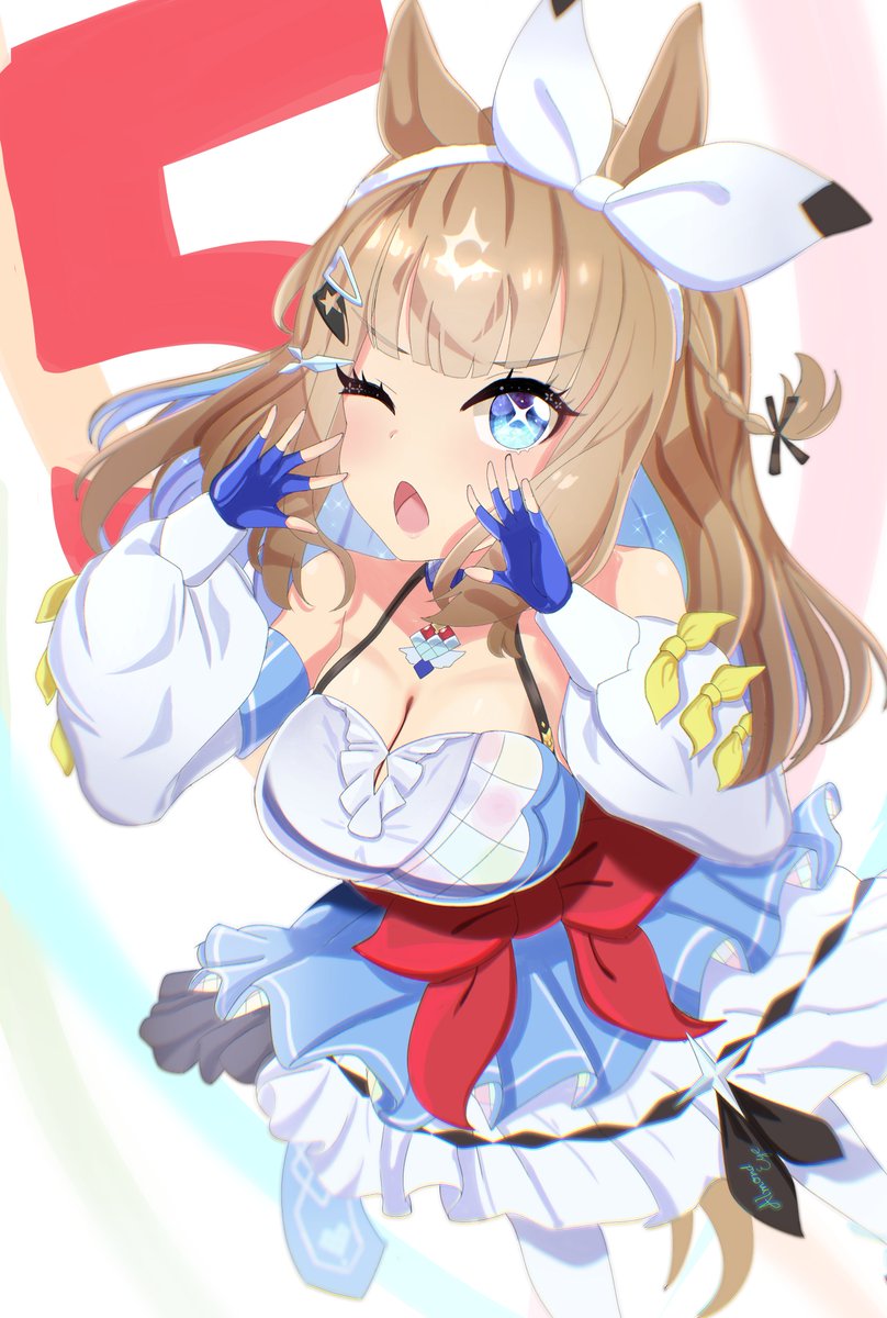 ウマ娘アプリ5周年 & アーモンドアイ実装おめでとう！✴️