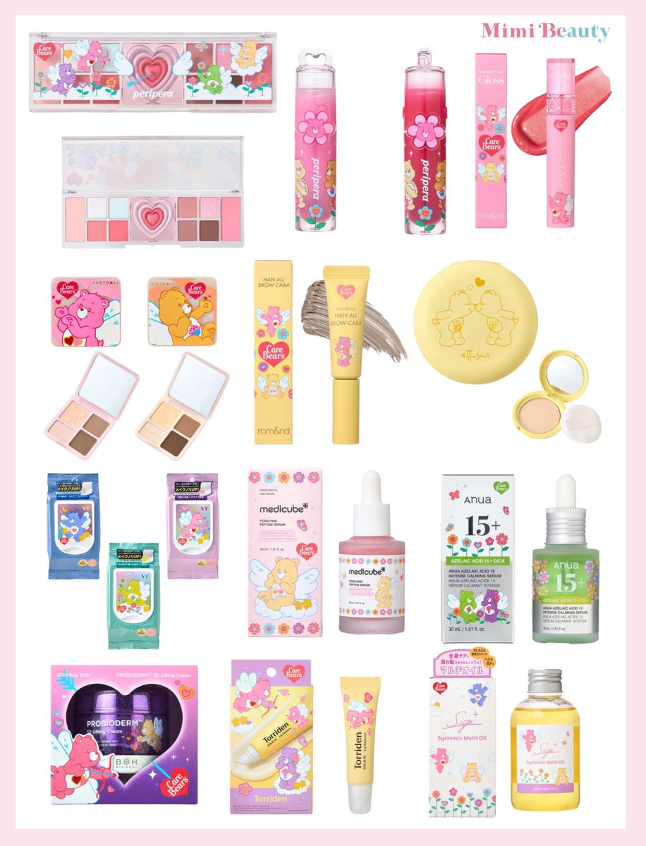 PLAZAのエンジェルケアベアコスメまとめ🧸🪽 みんなはどれが気になる？