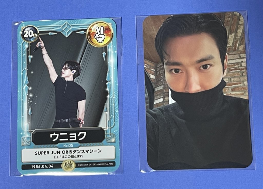 SUPERJUNIOR ELFJAPAN スジュSJ スペシャルキット 特典 トレカ 交換 譲