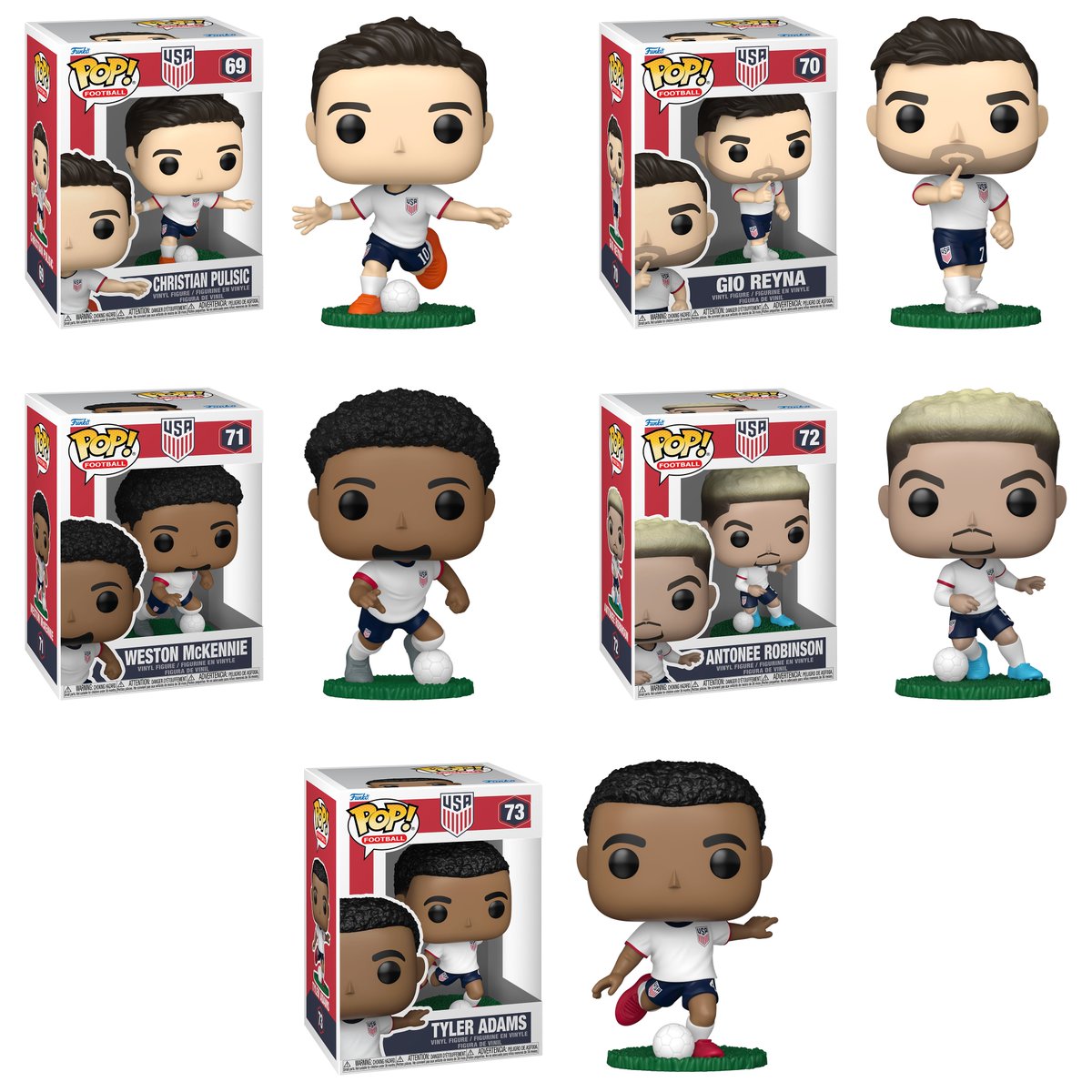 First look at World Cup 2026 - USA Funko Pop! featuring Gio Reyna