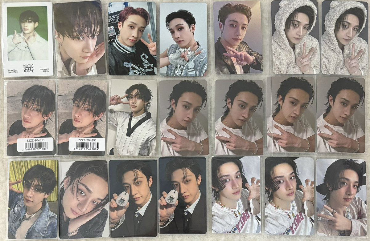 StrayKids SKZ スキズ 交換 買取 特典 トレカ 譲:バンチャン 求:買取