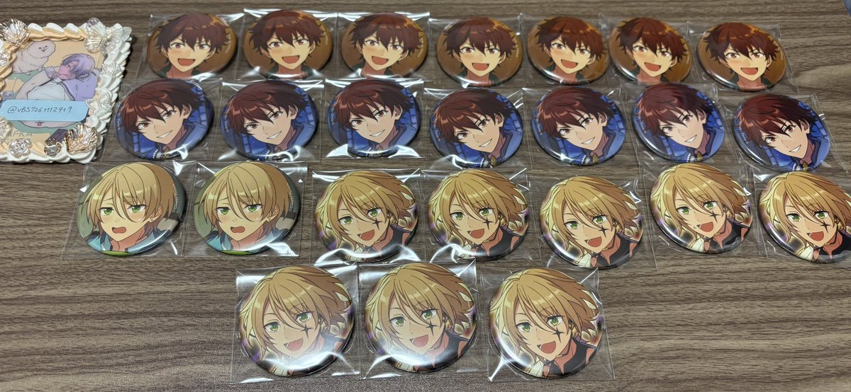 交換】あんスタ コレクション缶バッジ コレ缶 Oct. Idol 譲→茨、颯馬