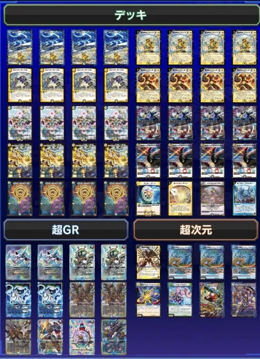 デュエチューブリーグ2025後期 第5節 魔王軍が使用したデッキはこちら