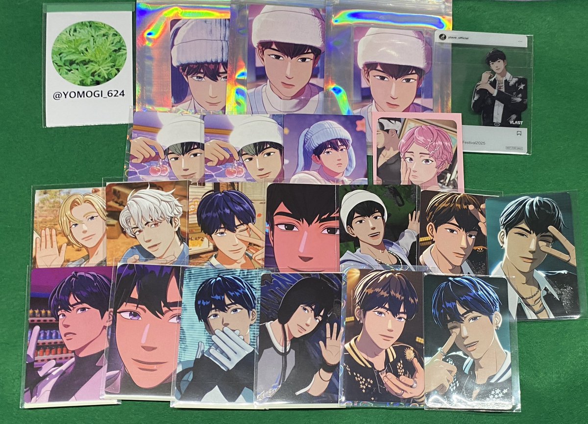 郵送 交換】PLAVE プレイブ PLBBUU ポカ トレカ 特典 AGF TikTok