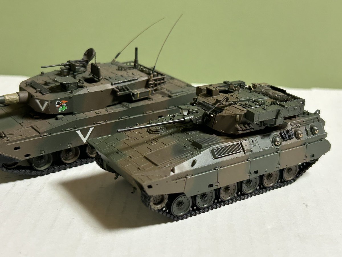 フジミ模型1/72JGSDF89FV 進捗！ 塗装ほぼ全て完了！ 明日持っていけ