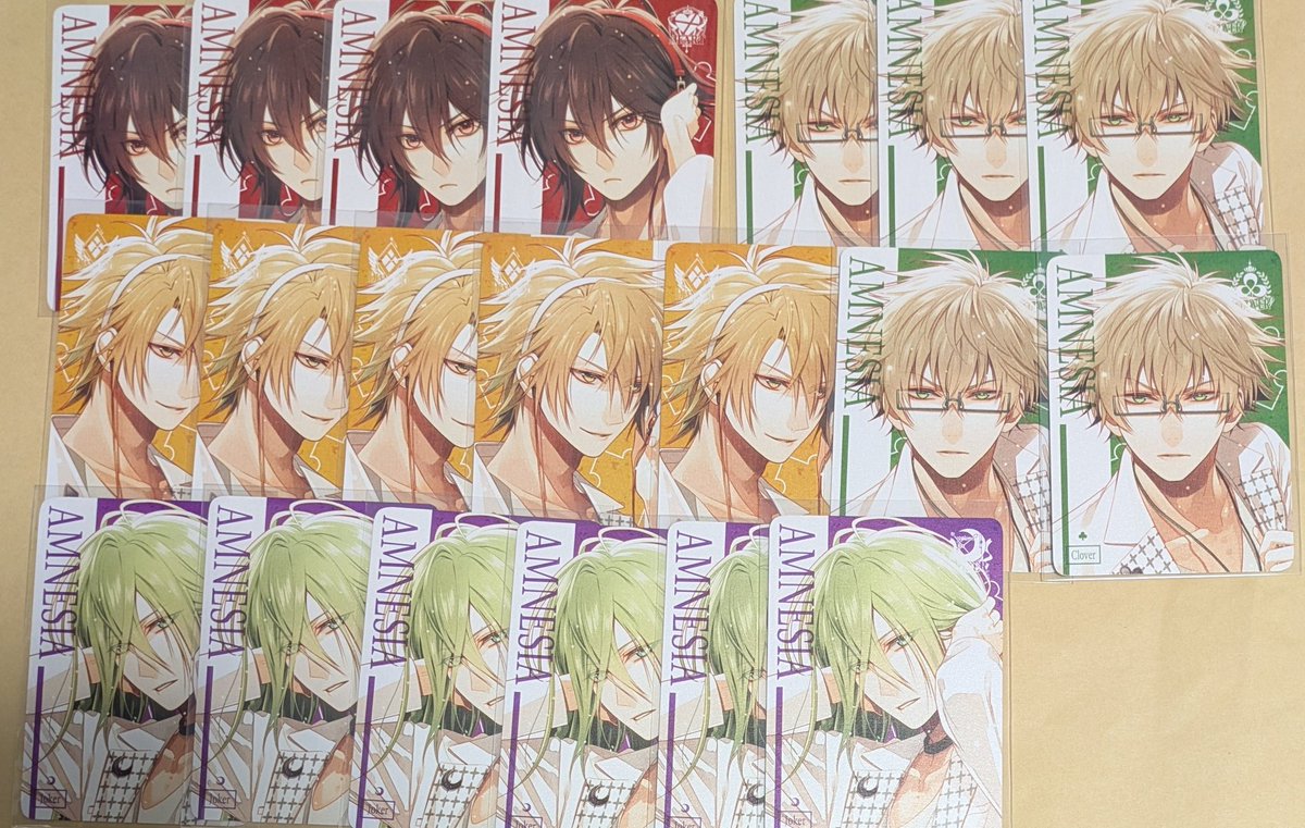 交換】オトメイトストア アムネシア オトスト パルカ 譲 シン トーマ