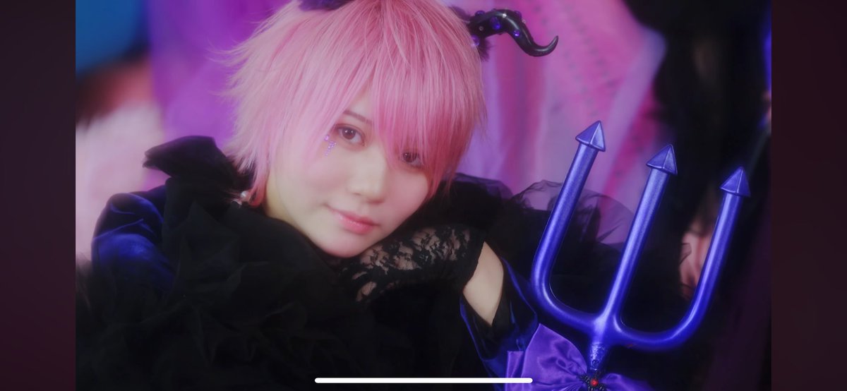 刺さった😈🖤 #なんたらほにほに