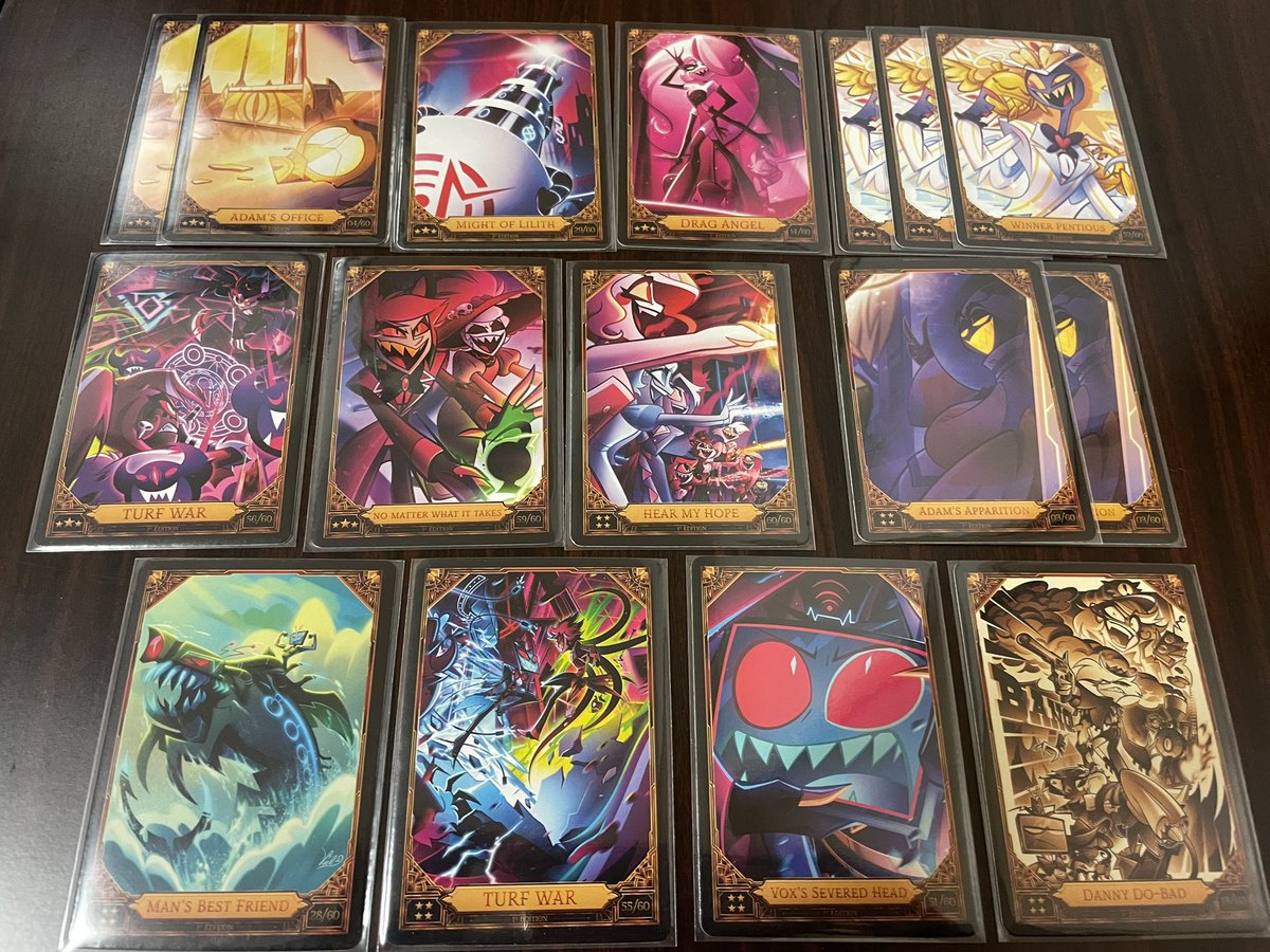 交換】 ハズビンホテル トレーディングカード トレカ s1＆s2 ハズビン