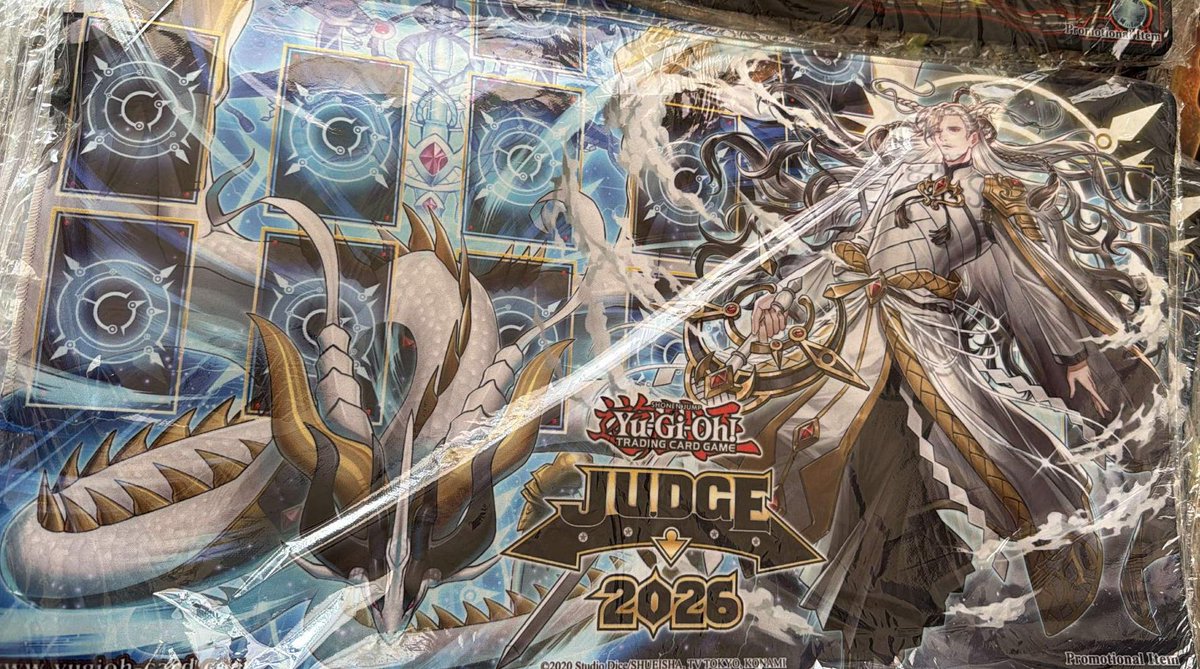 こちらのjudgeプレイマット今週中に販売させて頂きます！ 他にも