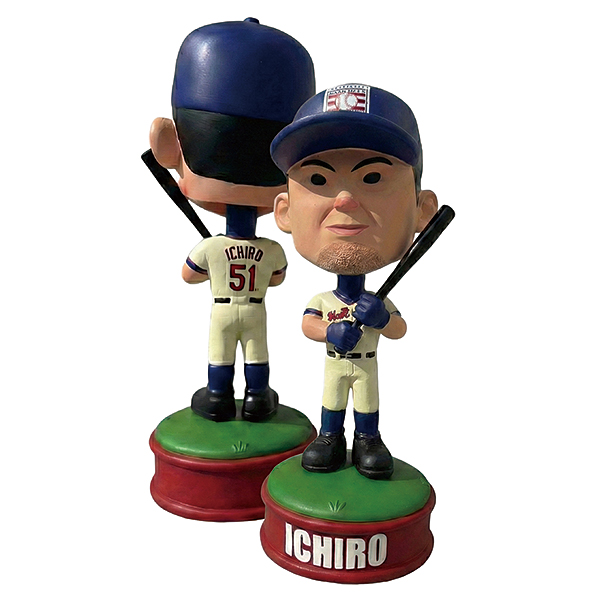 510体限定 イチロー ボブルヘッド 野球殿堂 レーザービームVer