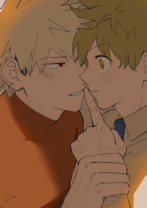 爆豪勝己 ,緑谷出久 「幼馴染 」|うのうのイラスト