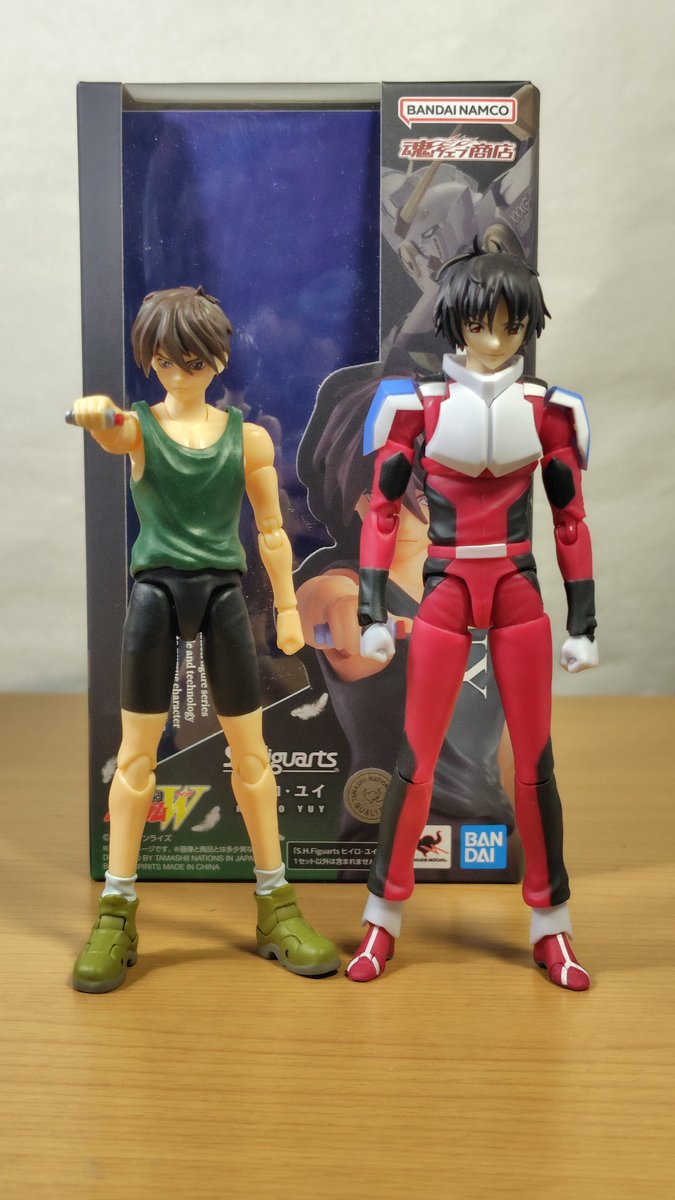 S.Hフィギュアーツ ヒイロ・ユイ 何枚か適当に。