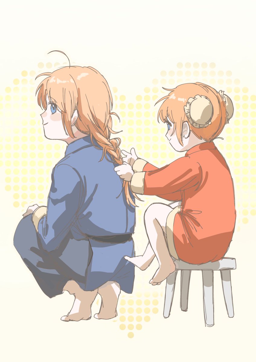 夜兎兄妹 #神楽 #神威 #銀魂