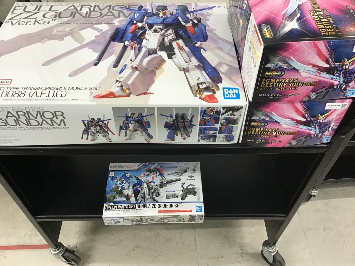 プラモ新作入荷✨】 本日発売 ・MG フルアーマーZZガンダム ・MGSD