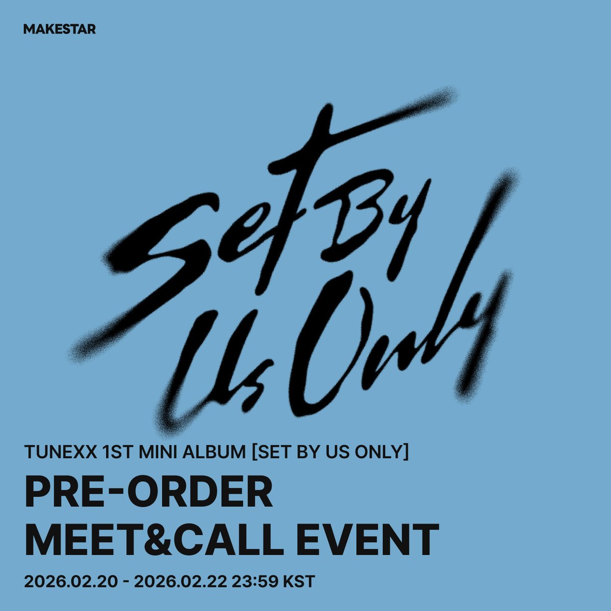 韓国対面サイン会＆ヨントン] #TUNEXX 1ST MINI ALBUM [SET BY US ONLY