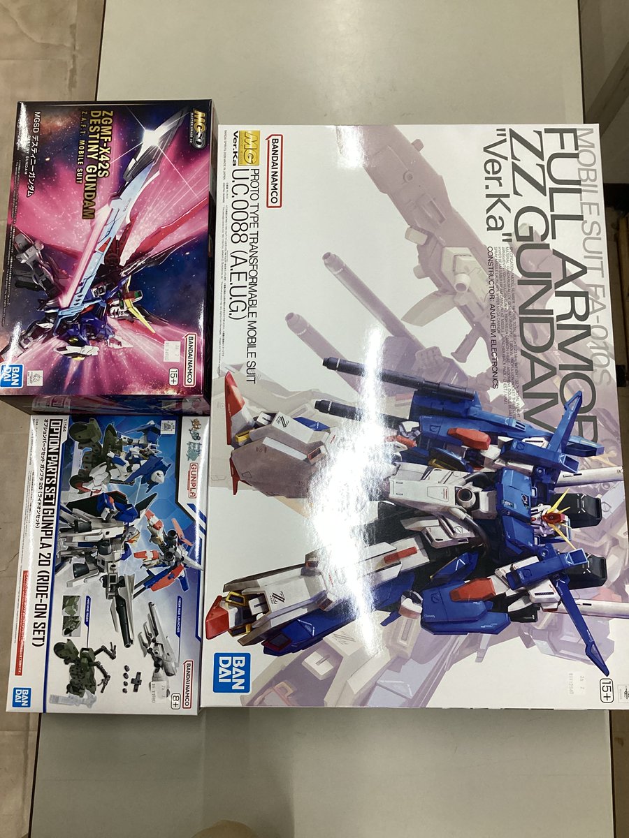 ガンプラ MG セット ガンプラ 入荷】MGSD デスティニー & MG フル