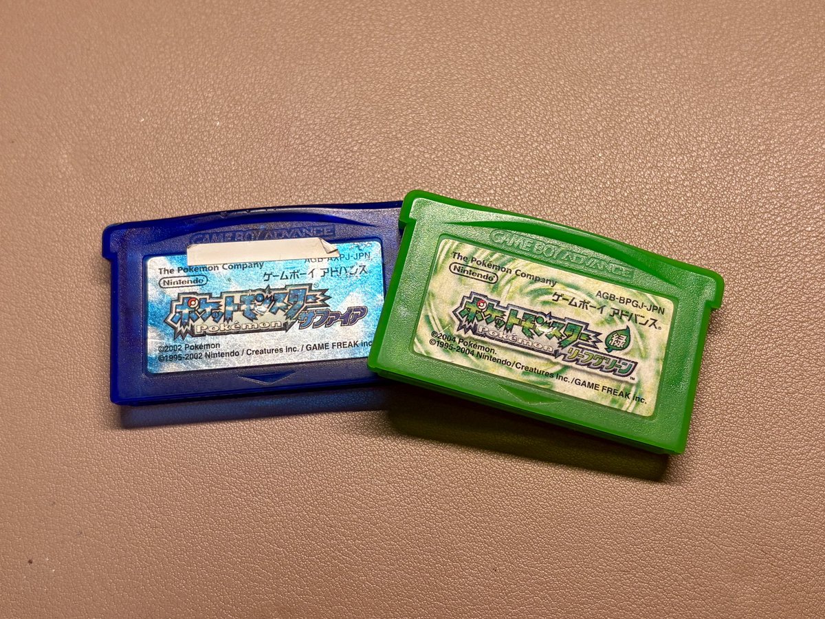 リーフグリーンは昔映画館でしか貰えなかったポケモンのデータが全部