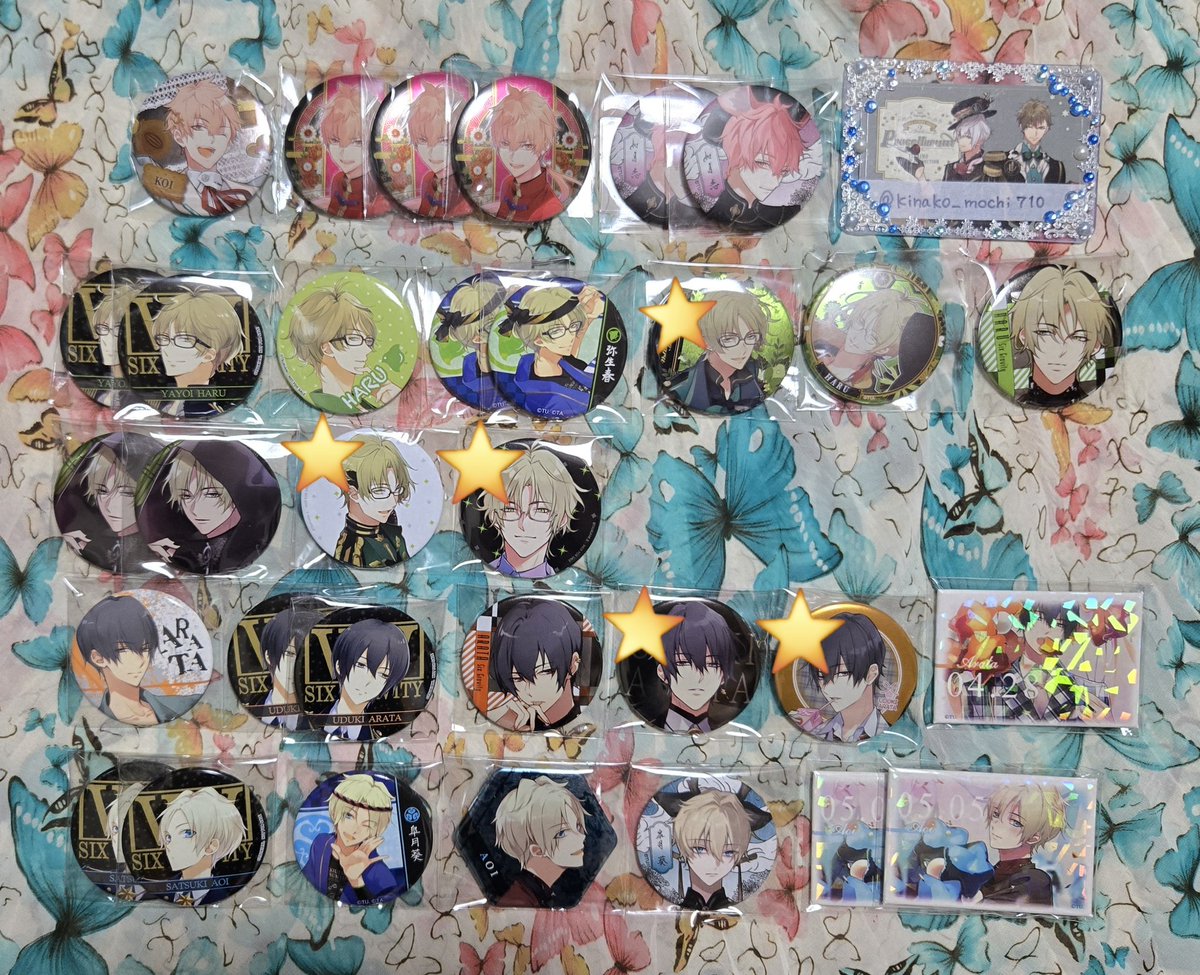 交換】 ツキウタ。 わんぱく 月華月 同異種 缶バッジ 譲： 画像1～4 駆