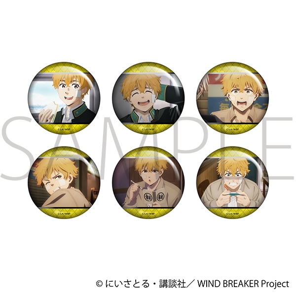 2026年4月発売 「WIND BREAKER」楡井がいっぱいホロキャラバッジ