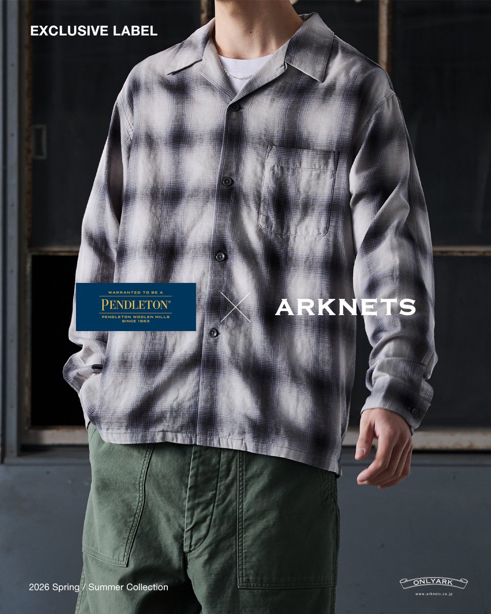 別注】PENDLETON｜2月21日(土)19:00発売 上質な肌触りでリラックス感の