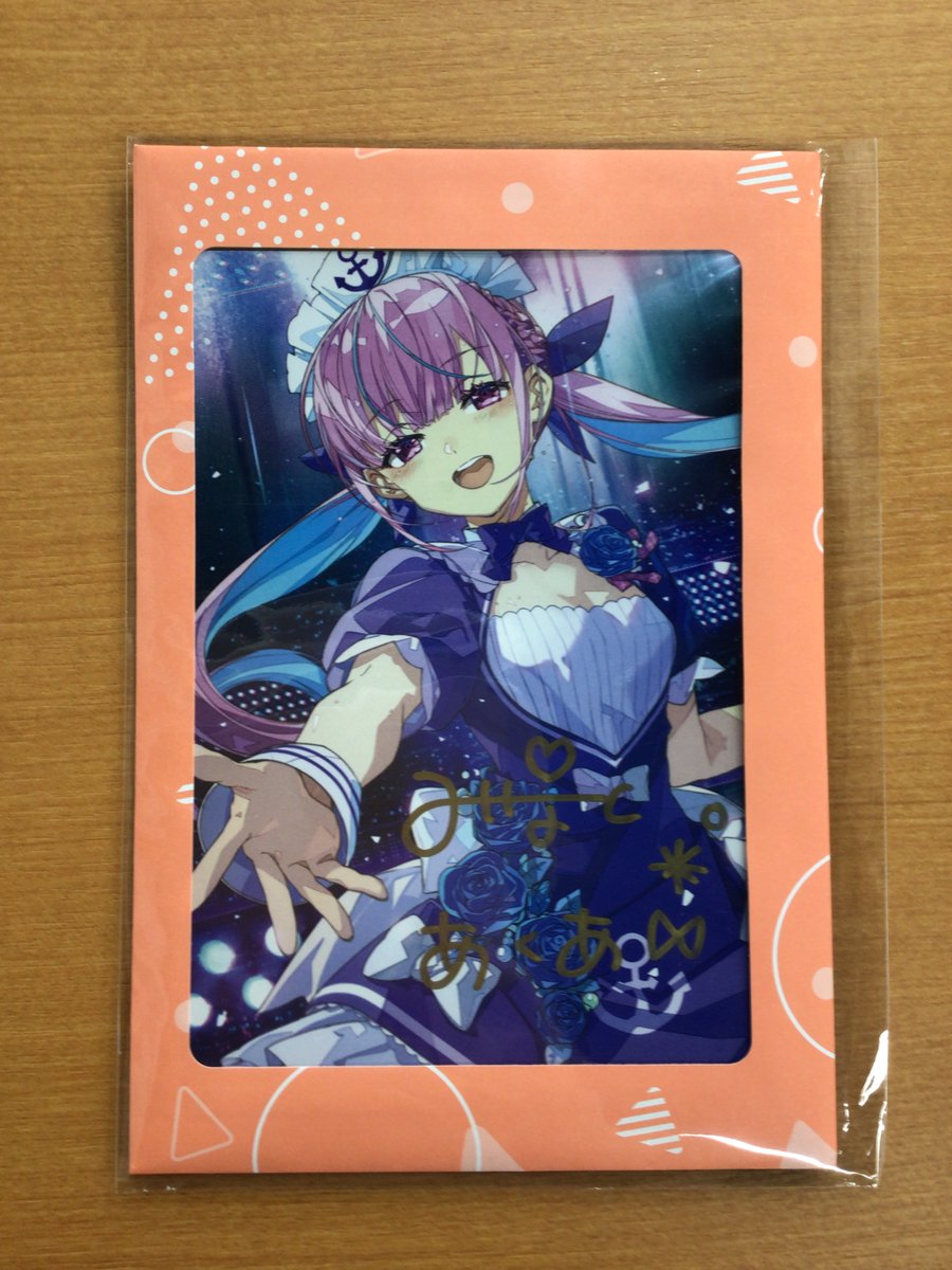 ファンダムなんば です⚓ 【入荷情報】 ホロライブ 湊あくあ 活動6周年