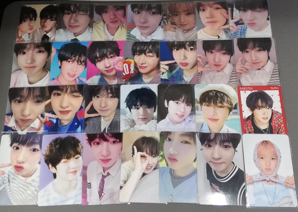 サクヤ トレカ まとめ売り 22点 nctwish NCT WISH サクヤ トレカ