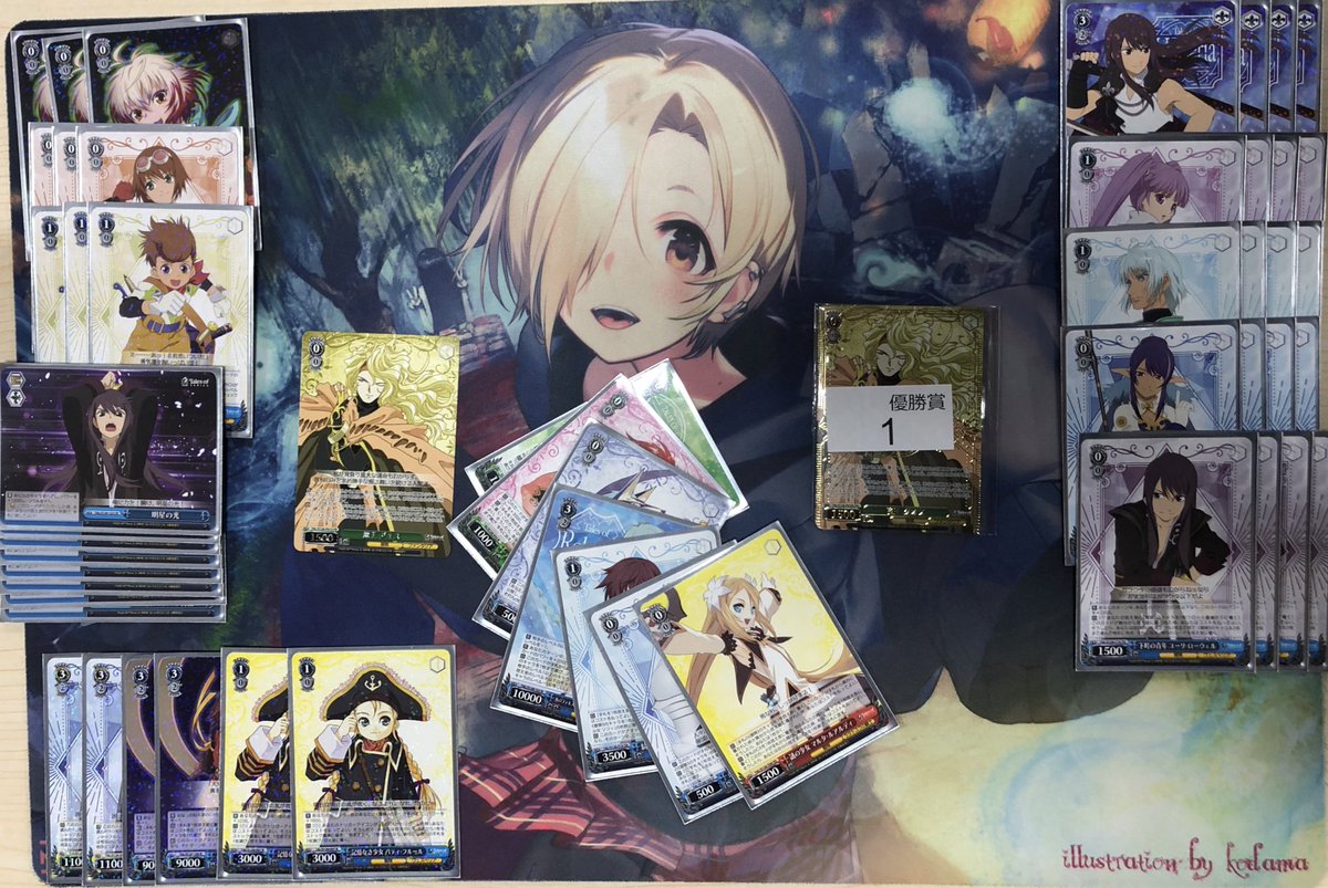 本日開催されました #ヴァイスシュヴァルツ CXチャレンジ「テイルズ