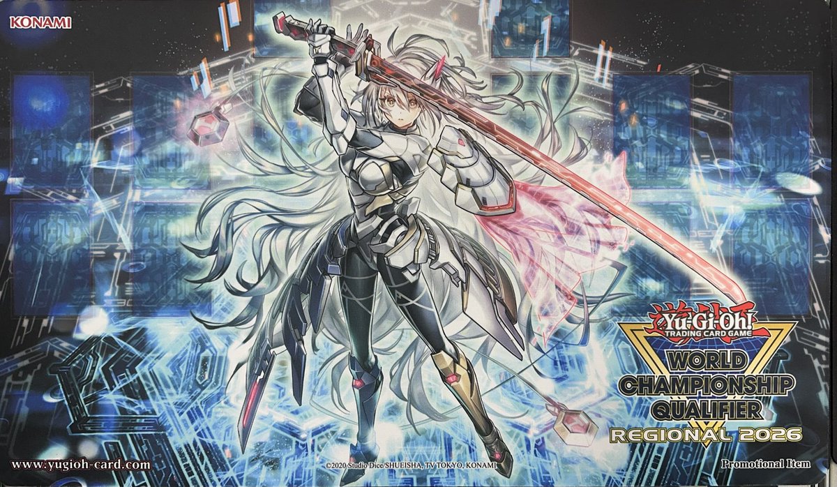 遊戯王 公式 プレイマット 絢嵐たるスエン WCQ 2026 未開封 EU版