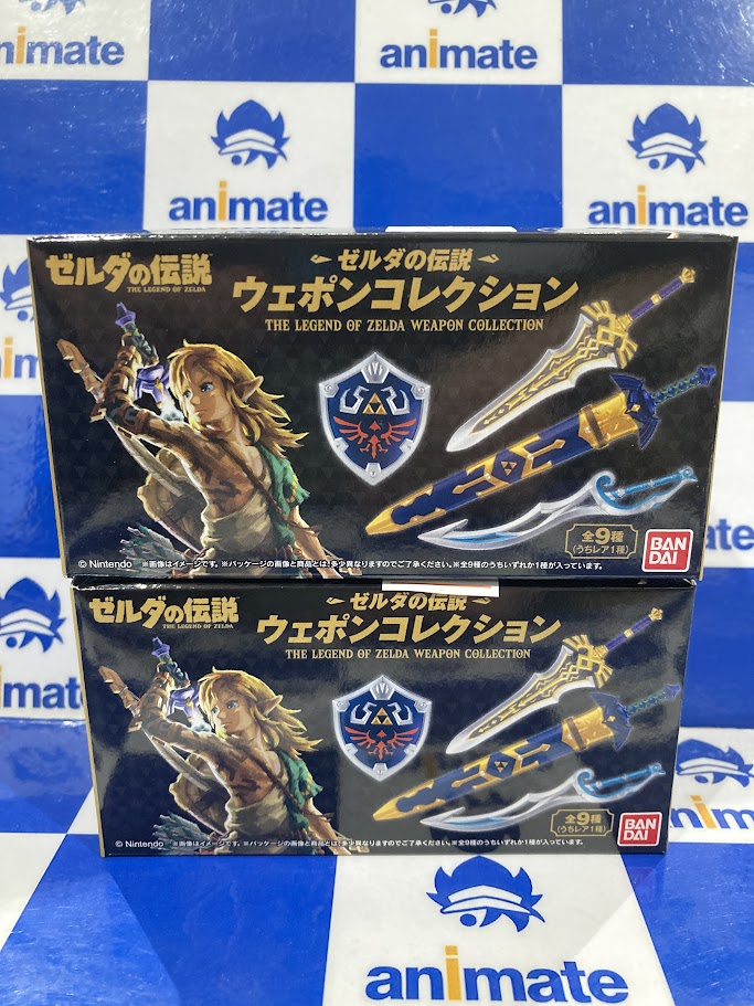 🧩グッズ入荷情報🧩】 『ゼルダの伝説』 ・ウェポンコレクション 入荷