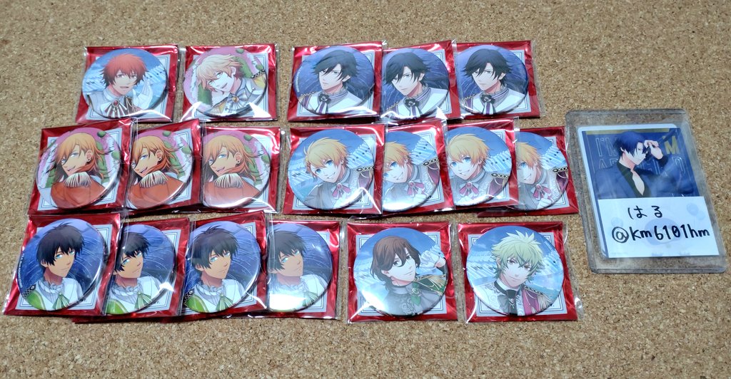 交換】うたプリ WONDERLAND 缶バッジ 15th Anniversary CD Ver. 譲