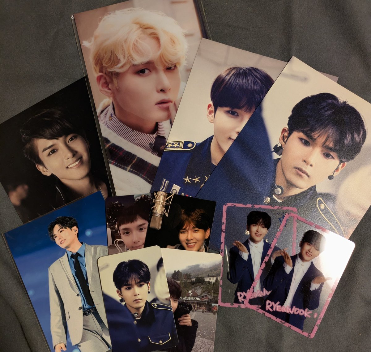 譲】SUPER JUNIOR グッズ リョウクグッズ 過去トレカ、公式ポスト