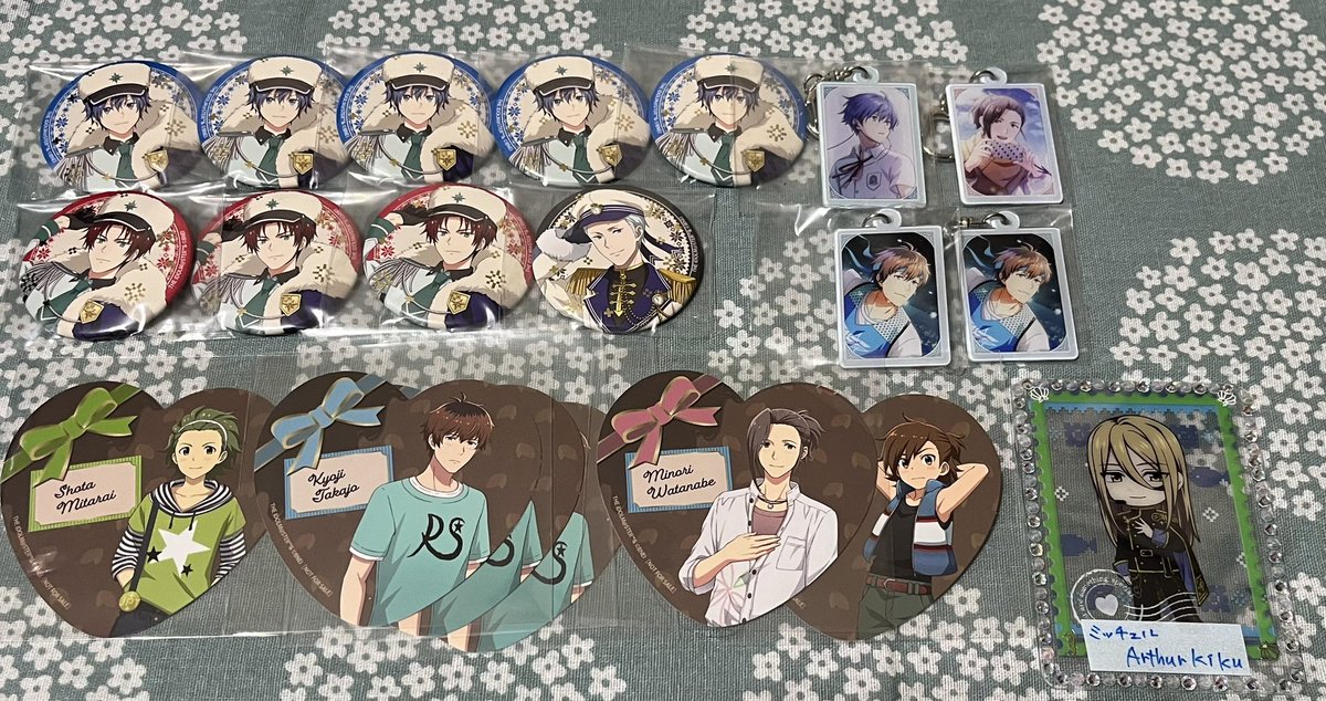 交換】アイドルマスターSideM 八景島シーパラダイス シーパラ 缶バ