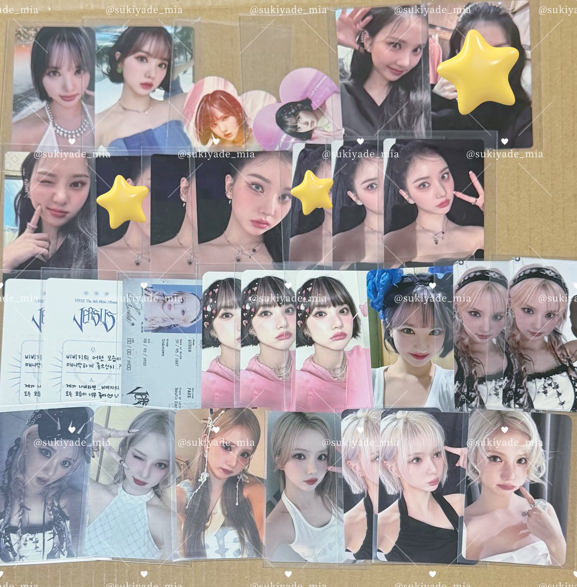 note wts wtb wtt photocard 양도 구매 【譲渡 買取 交換】 譲) VIVIZ