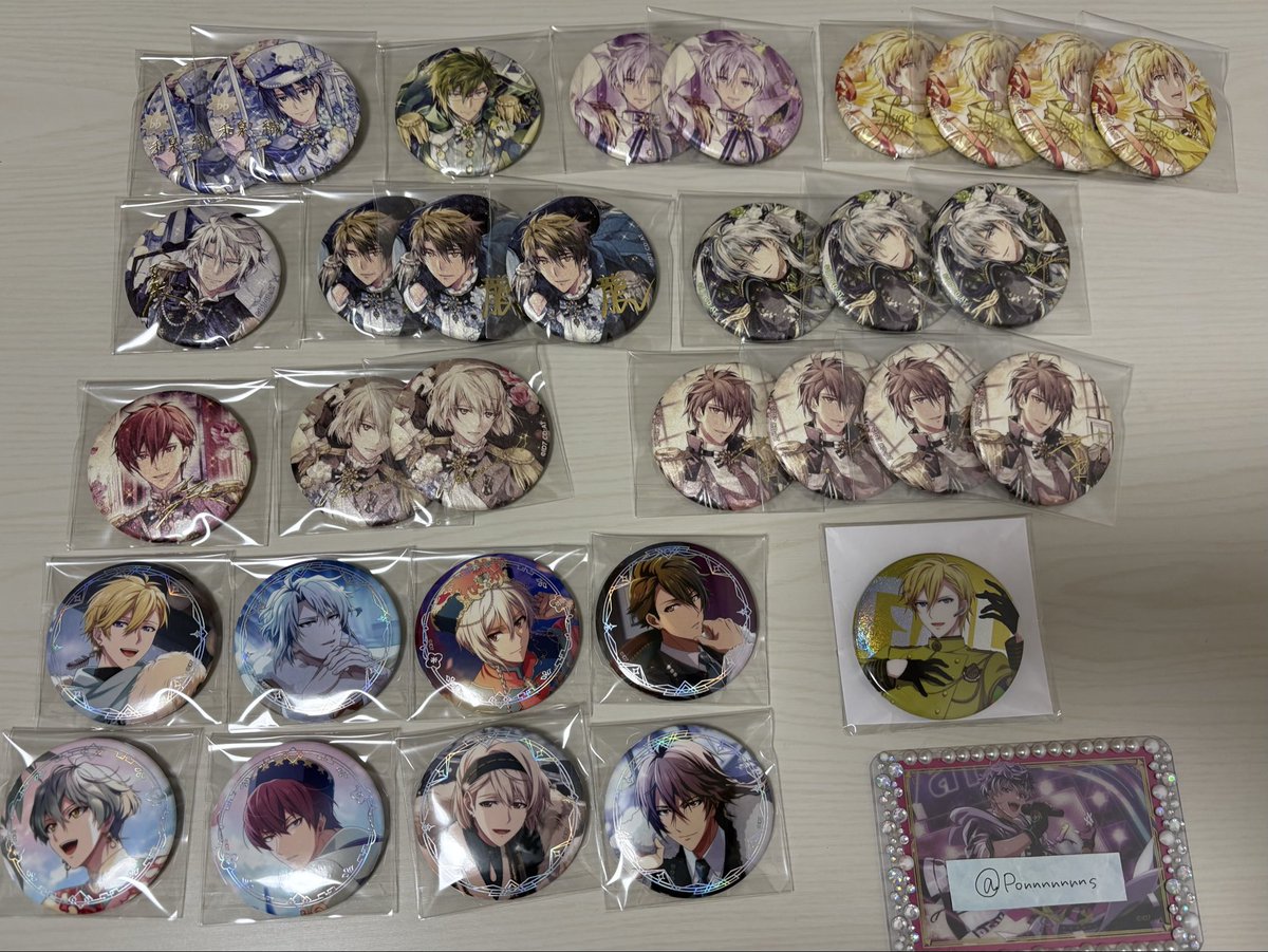 譲渡 買取】アイドリッシュセブン アイナナ EXPO 缶バッジ UR 7th