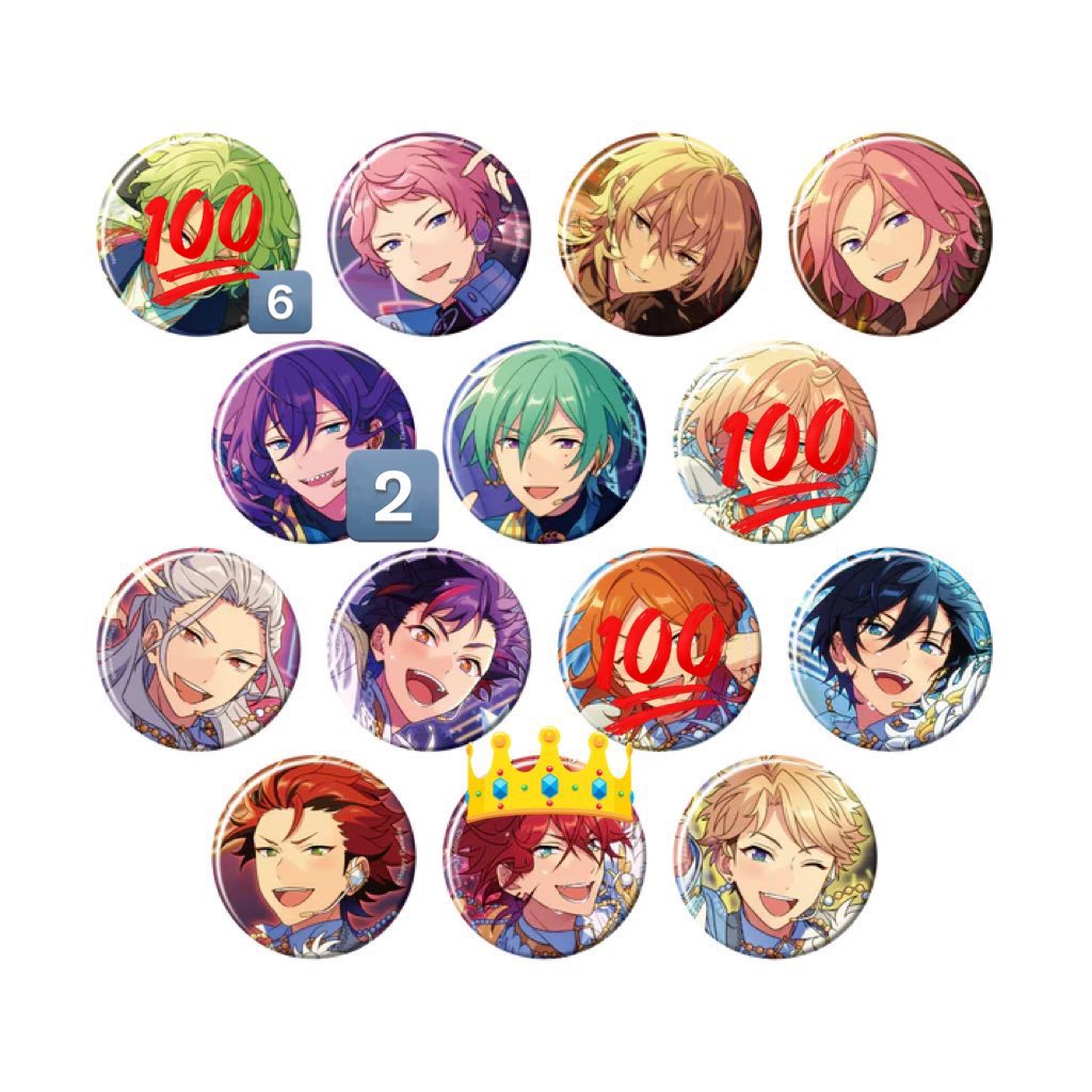 交換 譲渡】あんスタ コレクション缶バッジ コレ缶 2026 Feb Idol