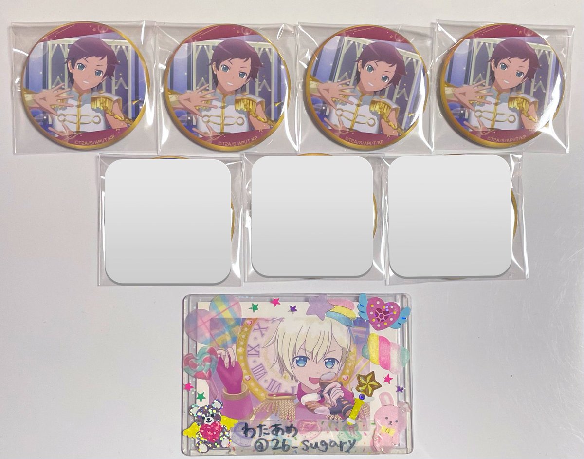 交換 譲渡】KING OF PRISM キンプリ キンツア 缶バッジ Callings WITH