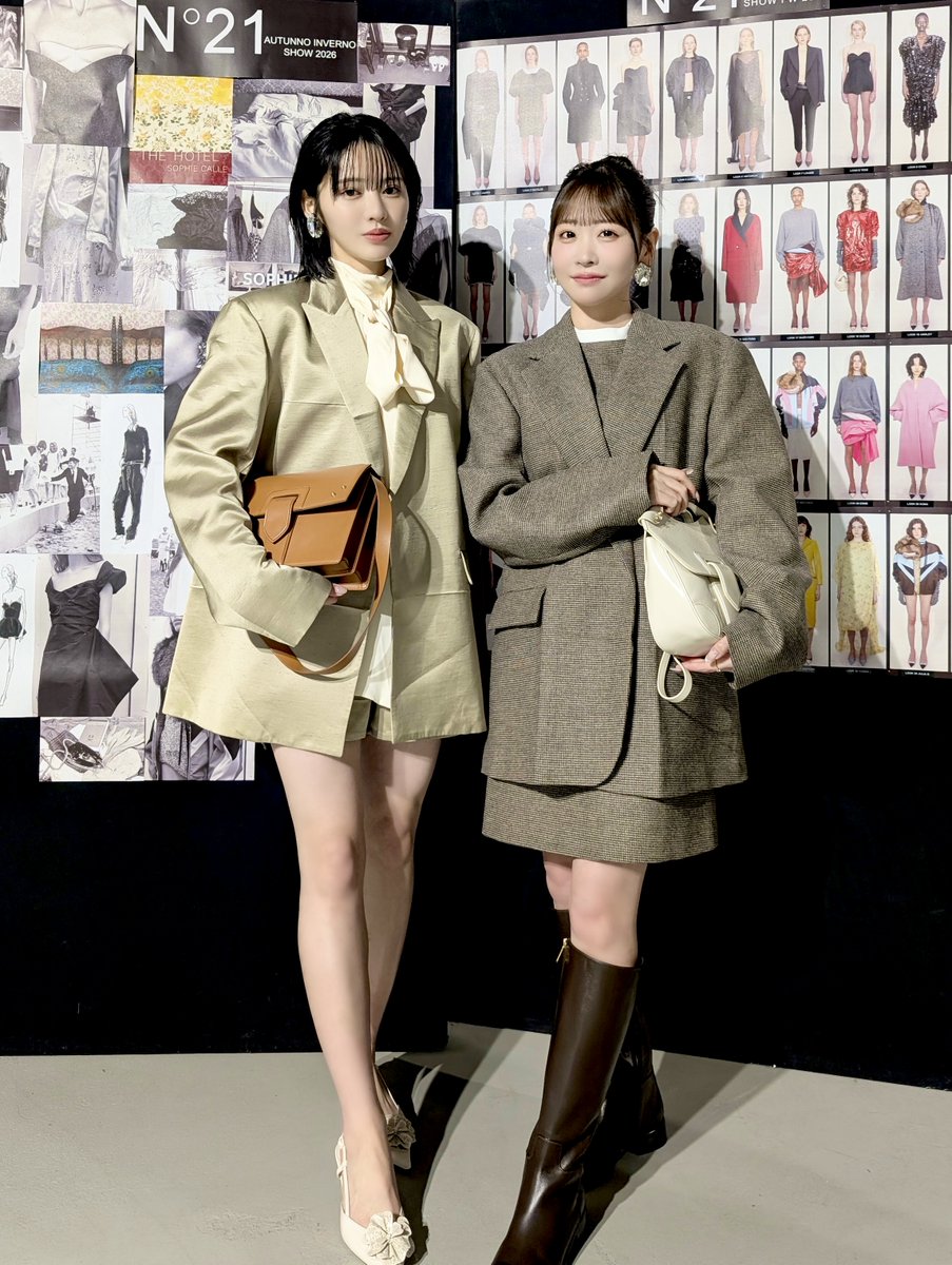 N°21」2026-27年秋冬コレクションのショーに出席いたしました！ 🧡鎮西