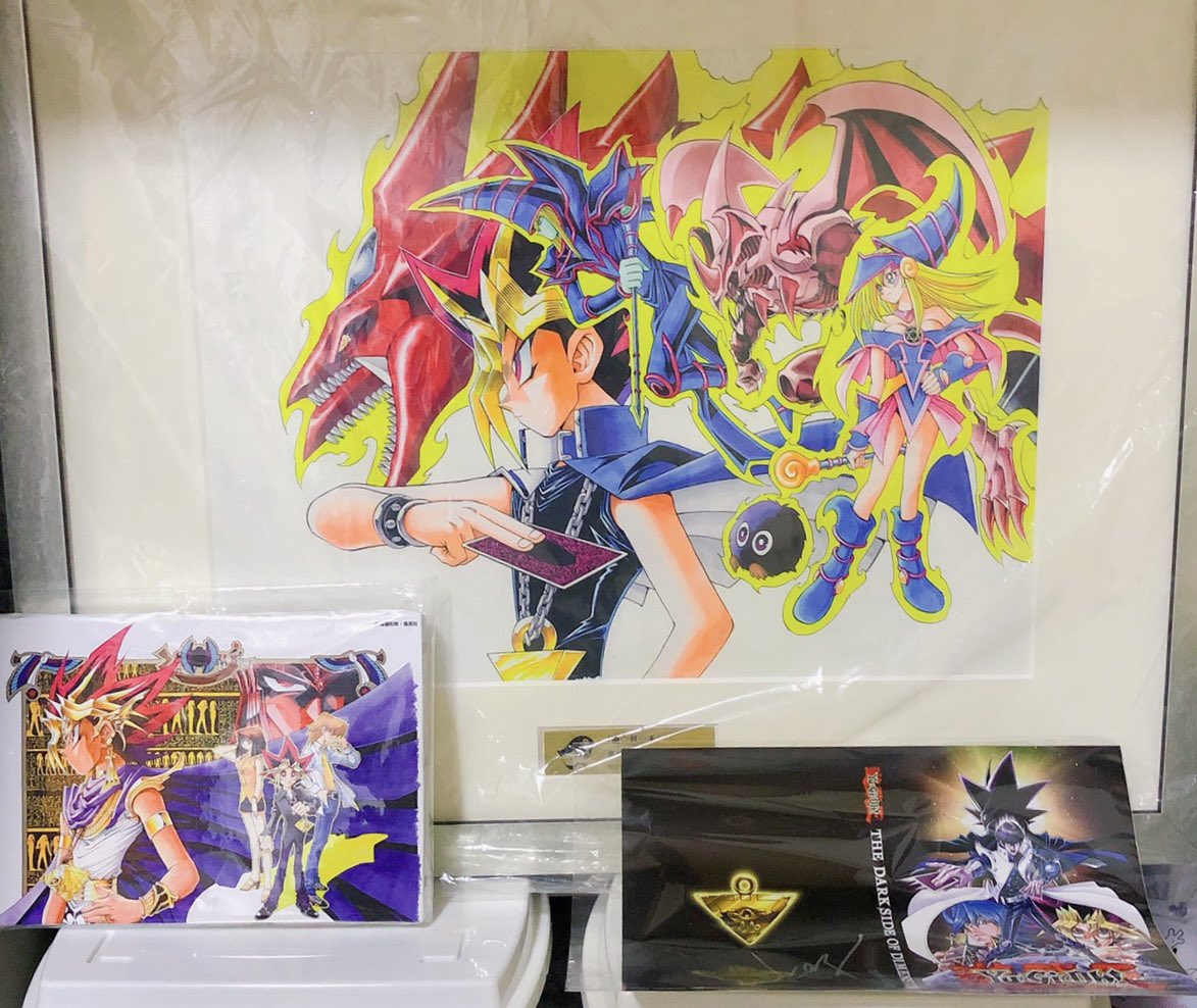 自分ゾーンの遊戯王原画と和希先生からの直筆サインは永遠の宝物……映画