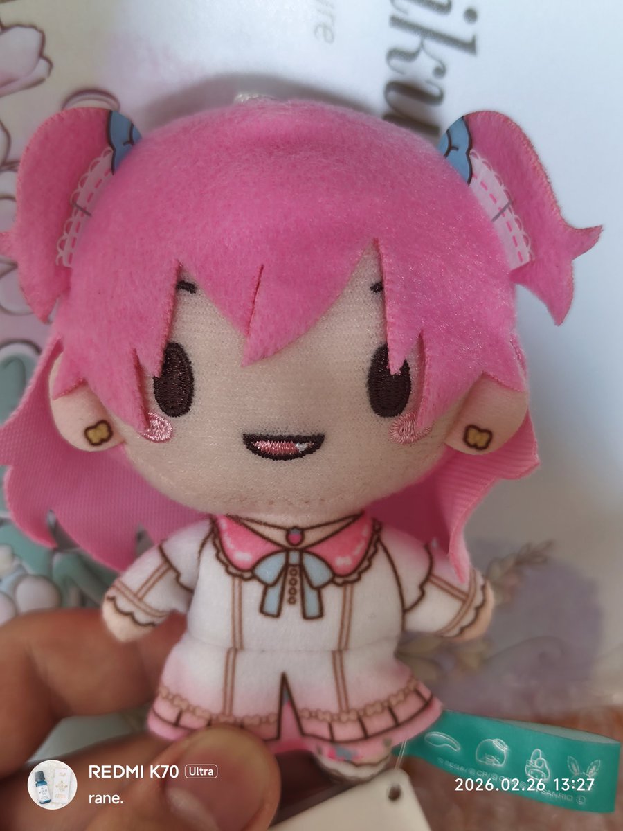 やっと届いた愛莉ちゃん、めちゃくちゃ可愛い…！💗 #プロセカ #桃井