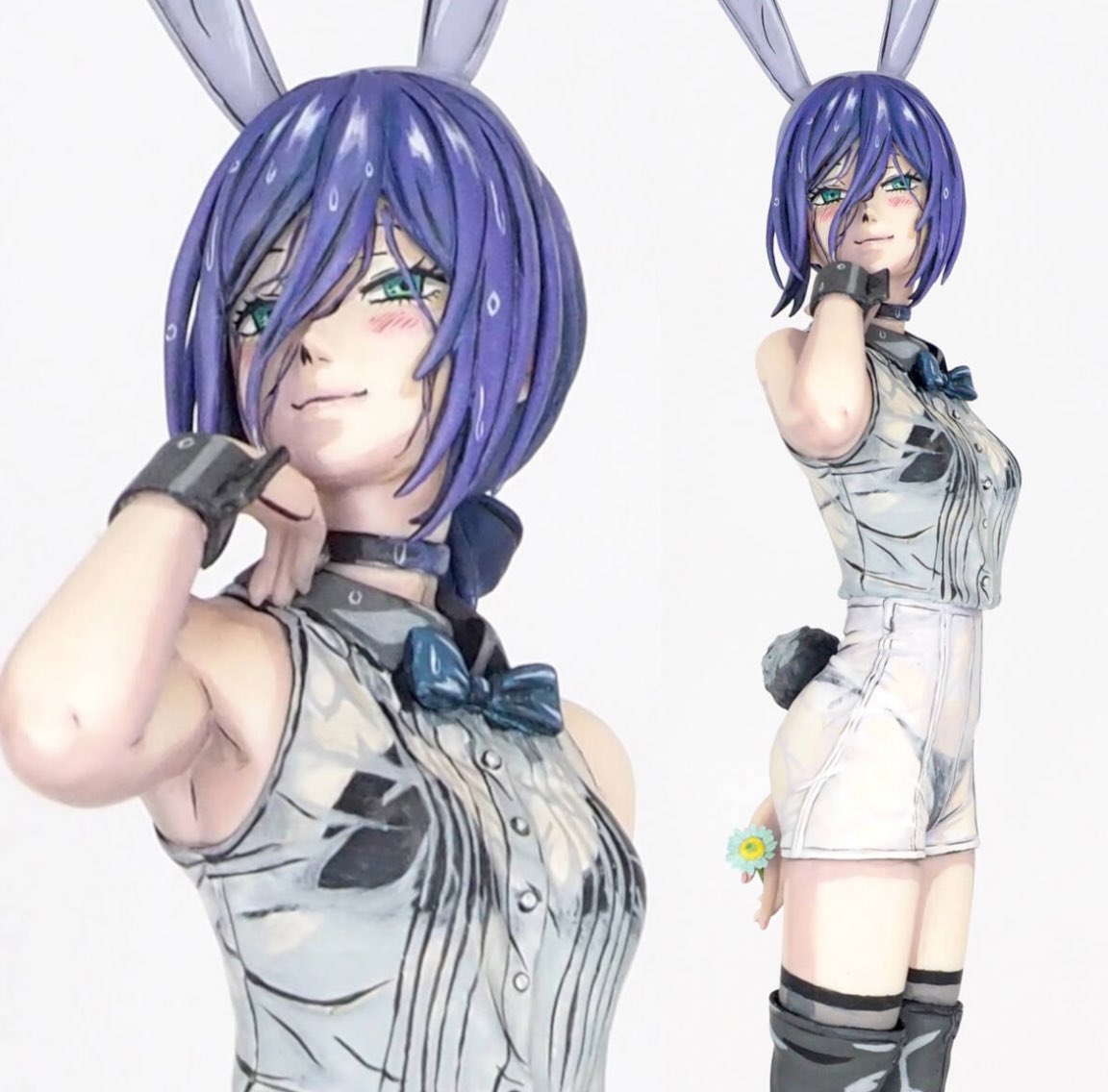 水に濡れたレゼを表現してみました🌈 完成✨ #リペイント #レゼ