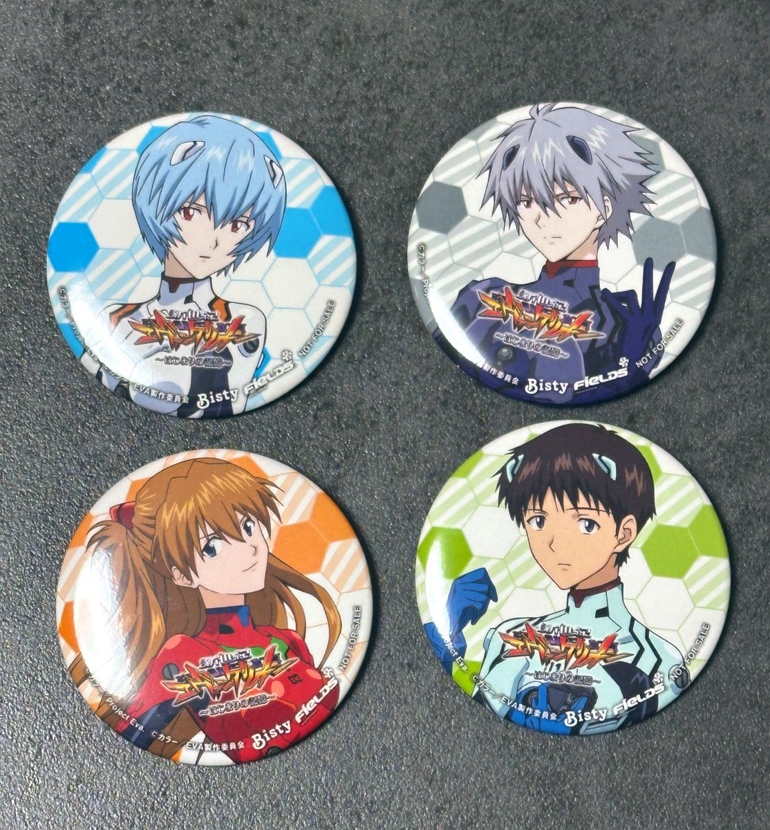 フィールズさんで頂いた缶バッジ！ ランダムじゃないので安心して開け
