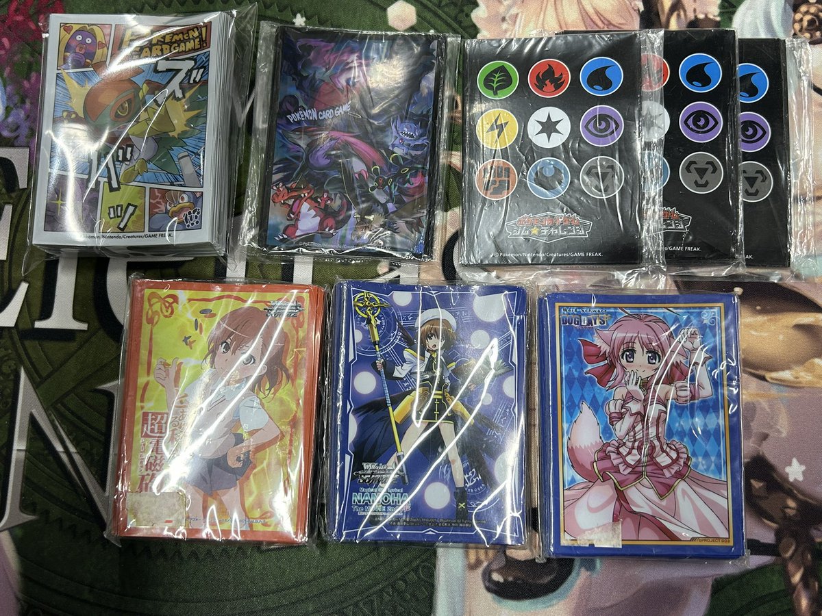 本日ポケカの昔のサプライ品や一昔前のアニメのサプライ品を買い取らせ