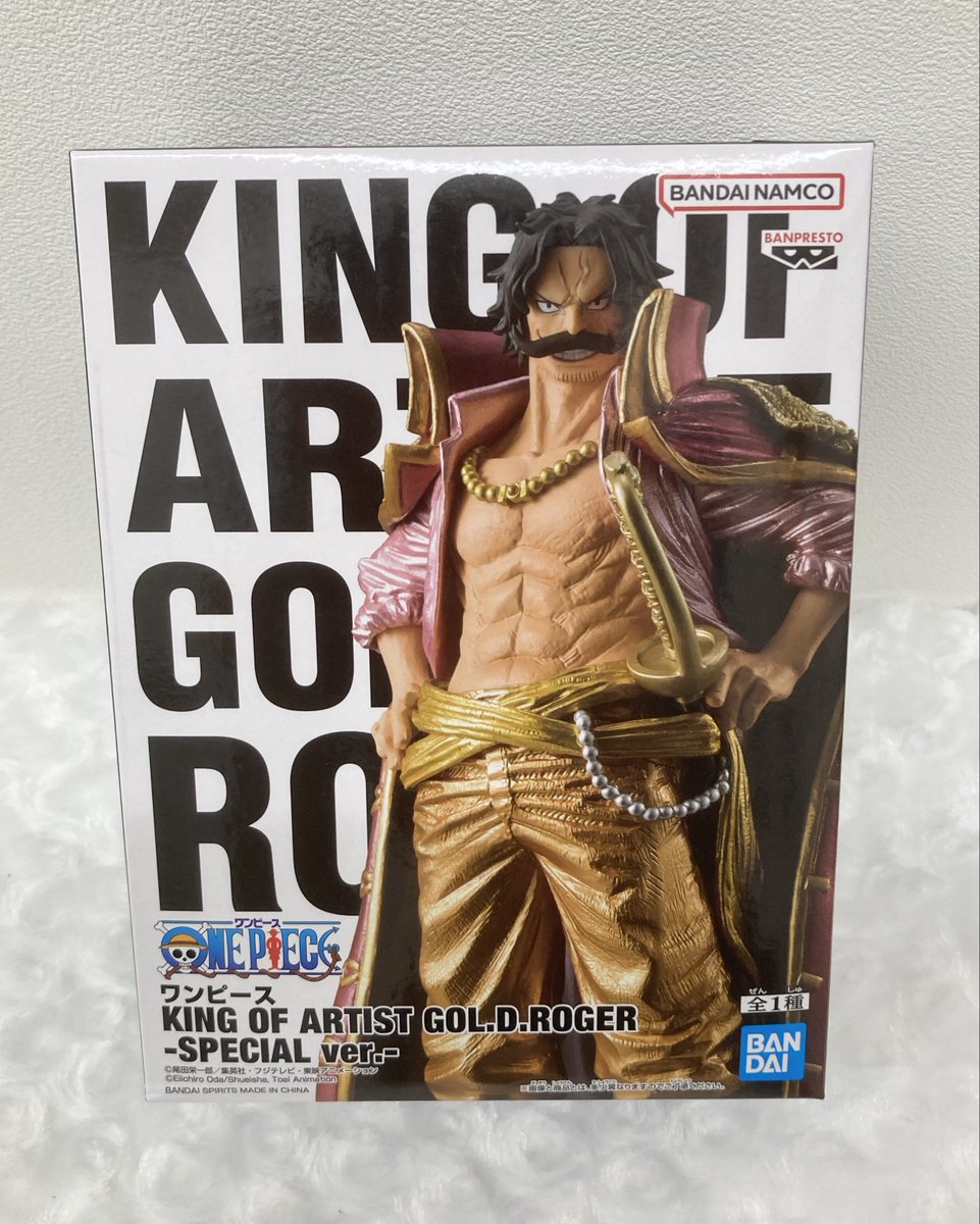 ♪景品入荷情報♪ ワンピース KING OF ARTIST GOL.D.ROGER-SPECIAL ver