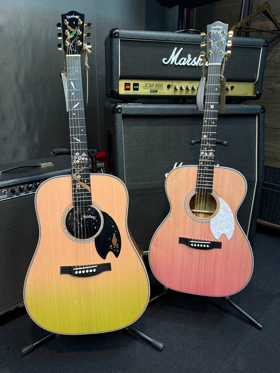 大注目入荷速報！】 Headwayから2026年の桜ギター春モデルが到着