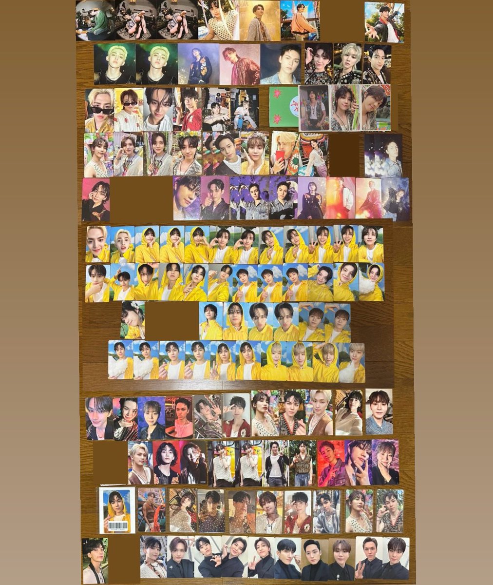 SEVENTEEN セブチ HEAVEN トレカ 交換 CARAT盤 weverse ユニバ HMV